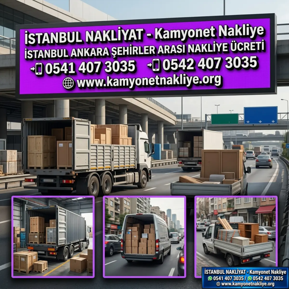 İSTANBUL ANKARA ŞEHİRLER ARASI NAKLİYE ÜCRETİ