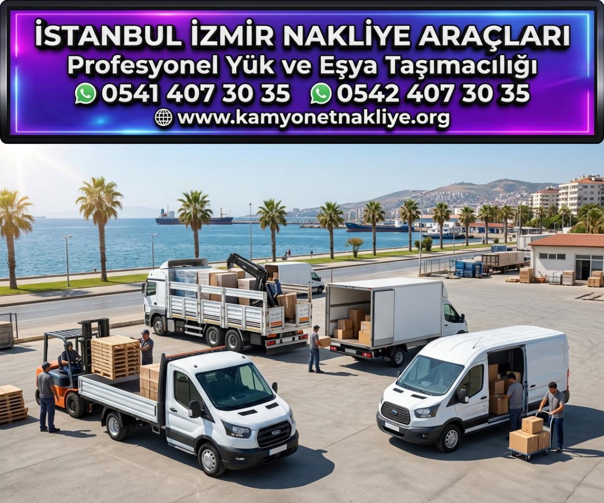 İSTANBUL İZMİR NAKLİYE ARAÇLARI