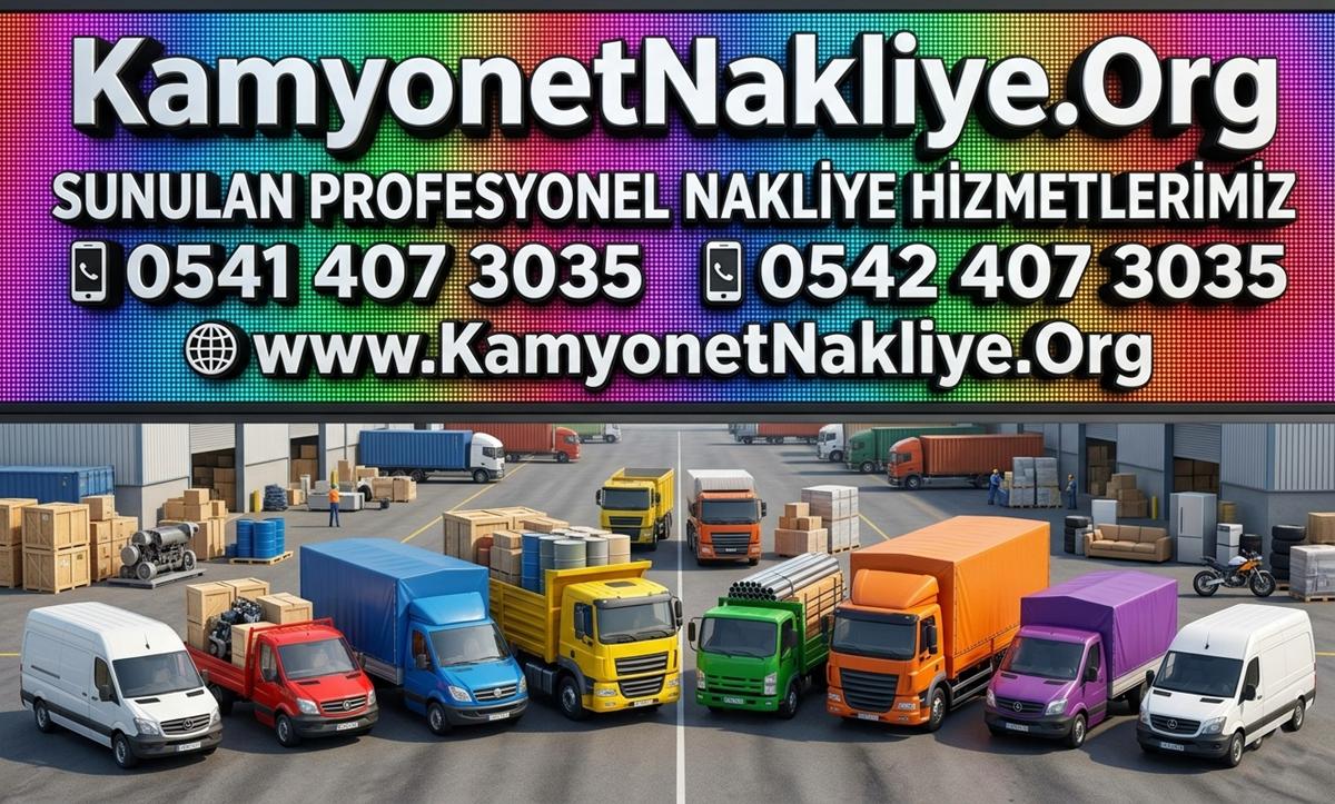 SUNULAN PROFESYONEL NAKLİYE HİZMETLERİMİZ