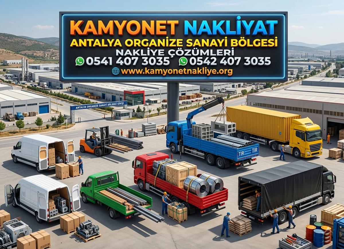 ANTALYA OSB ŞEHİRLER ARASI NAKLİYAT ÇÖZÜMLERİ