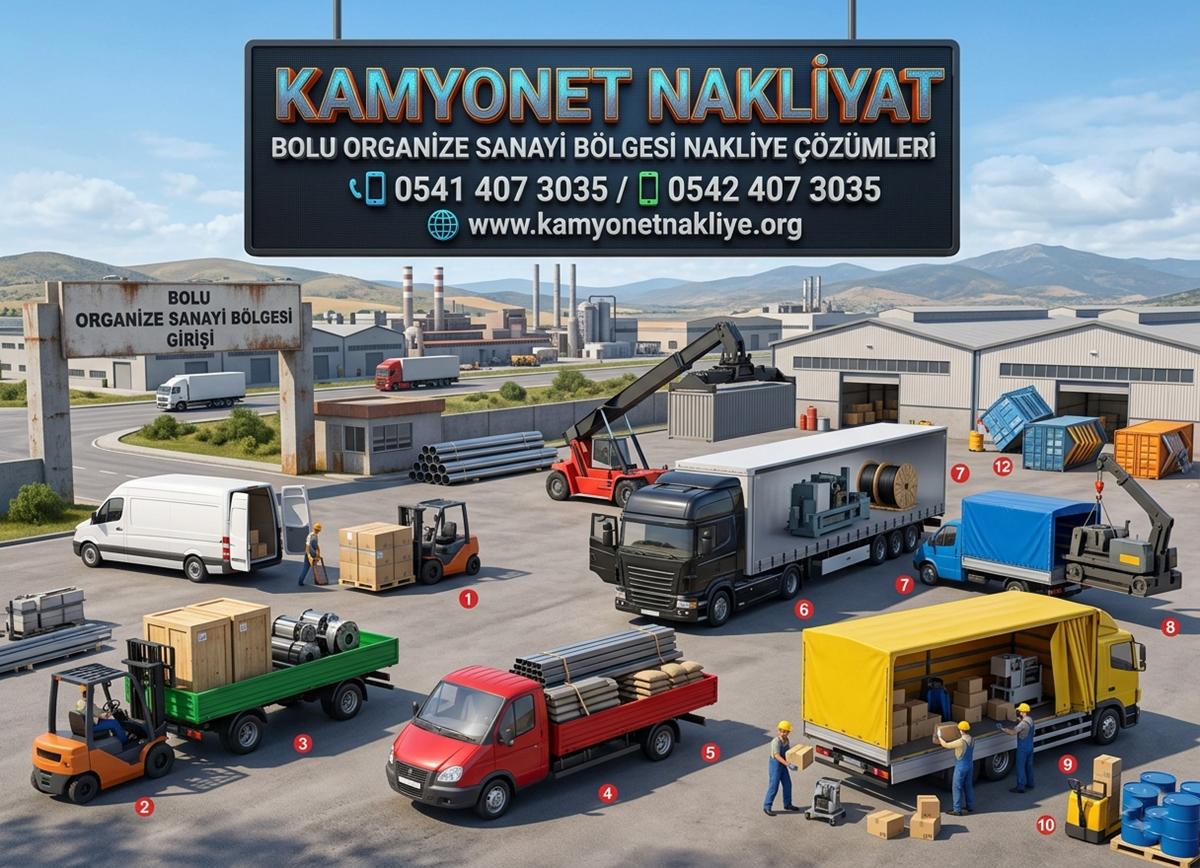 BOLU OSB ŞEHİRLER ARASI NAKLİYAT ÇÖZÜMLERİ